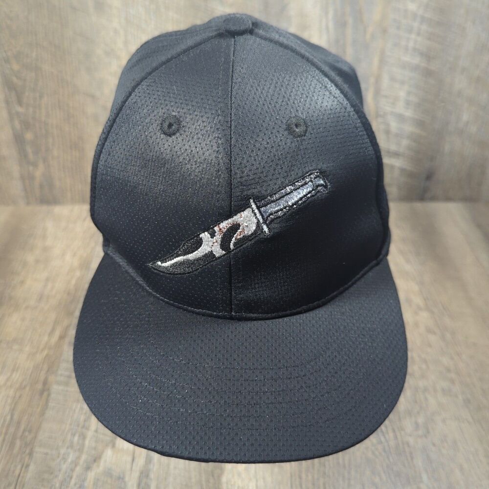 Ghost Face Reflection In Knife Black Hat Scream Character RARE OSFA Halloween
